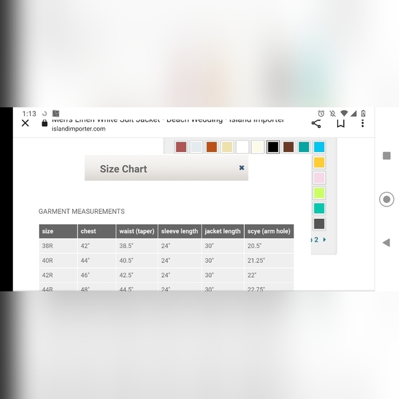 Island Importer Linen Sports Coat Size 40 - Picture 15 of 16